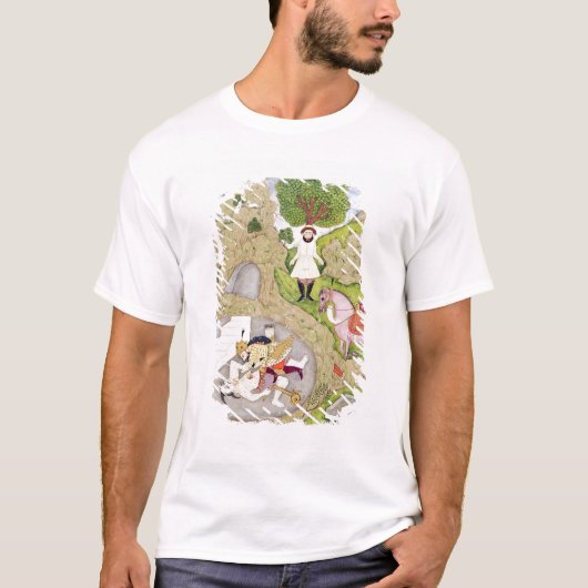白人の鬼を殺すRustam Tシャツ (正面)