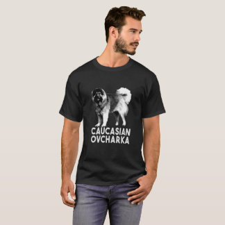 白人のOvcharkaのTシャツ Tシャツ