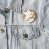 白人のStarr 2 缶バッジ (インサイチュ)