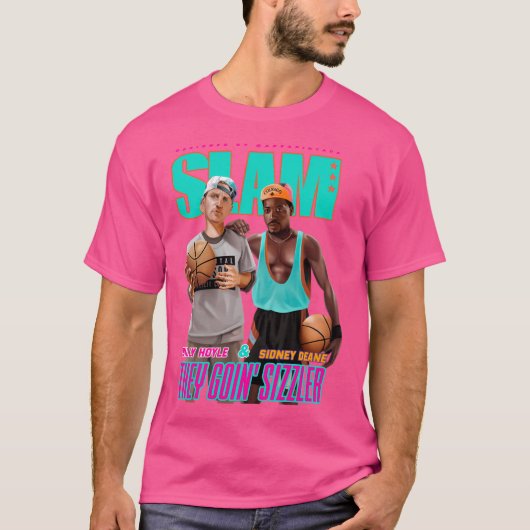 白人はジャンプできない Tシャツ (正面)