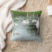 白人家族 クッション (ブランケット)