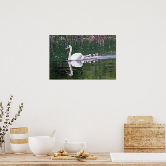 白人家族 ポスター (キッチン)