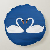 白人枕 ラウンドクッション (裏面)