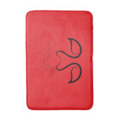 白人風呂マット バスマット (正面縦)