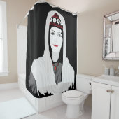 白人 シャワーカーテン (インサイチュ)