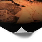 白人 ポスター (角)