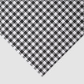 白伝統的黒バッファローランバージャックチェック 薄葉紙 (詳細)
