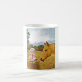 白兎と黄馬 コーヒーマグカップ (中央)
