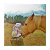 白兎と黄馬 タイル (正面)