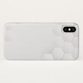 白六角抽象芸術 Case-Mate iPhoneケース (裏面(横))