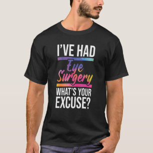 白内障を乗り越えた私　緑内障　眼科手術経験者 Tシャツ
