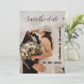 白写真日付仮想呼び出しを保存 シーズンカード (スタンド正面)