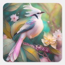 白冠のほほえみ尾のカヤクバト幻想の鳥