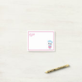 白冬の子猫ポスト・イット・ノート ポストイット (デスク上)