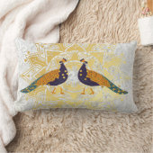 白刺しゅう装飾用クッション ランバークッション (ブランケット)