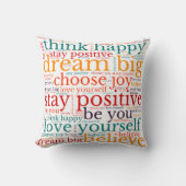 白前向きにワードア数々のートパターン色を表示 クッション (正面)