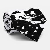 白動揺して黒動揺して絵を描 ネクタイ (ロール)