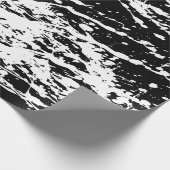 白動揺して黒動揺して絵を描 ラッピングペーパー (角)