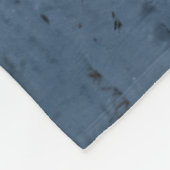 白北極キツネ フリースブランケット (角)