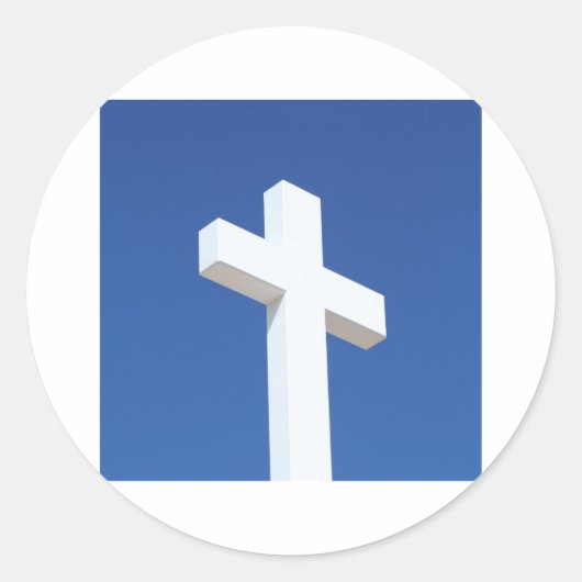 白十字 ラウンドシール (正面)