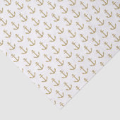 白及び金ゴールドのいかり遠くにな|のティッシュペーパー 薄葉紙 (詳細)