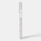 白地にピンクの装飾レース Case-Mate iPhoneケース (裏面 / 左)