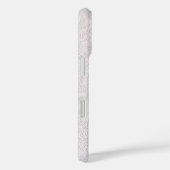 白地にピンクの装飾レース Case-Mate iPhoneケース (裏面 / 右)