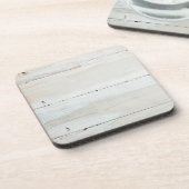 白塗りバーンウッド白木目 コースター (左側)