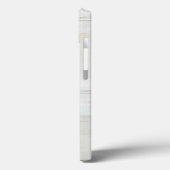 白塗りバーンウッド白木目 Case-Mate iPhoneケース (裏面 / 左)