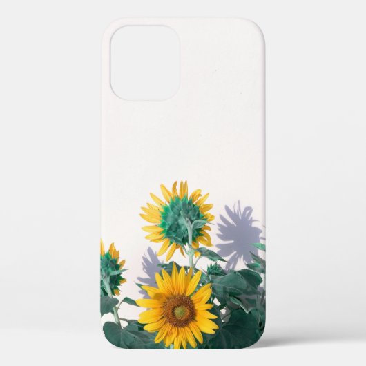 白壁に青と黄の花 Case-Mate iPhoneケース (裏面)