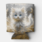 白大切猫 缶クーラー (裏面)