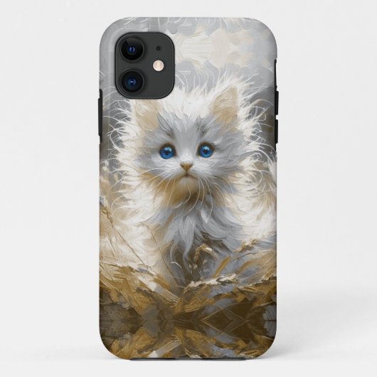 白大切猫 Case-Mate iPhoneケース (裏面)