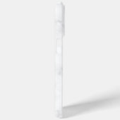 白大理石と金ゴールド幾何学蝶 Case-Mate iPhoneケース (裏面 / 右)