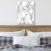 白大理石のキャンバス印刷 キャンバスプリント (インサイチュ (寝室))
