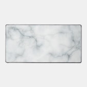 白大理石のテクスチャ デスクマット (正面)