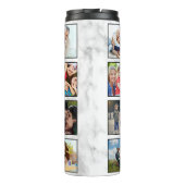 白大理石のパターン タンブラー (裏面)