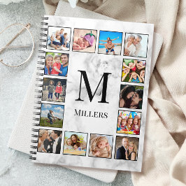 白大理石のパターン ノートブック