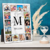 白大理石のパターン フォトプラーク (側面)