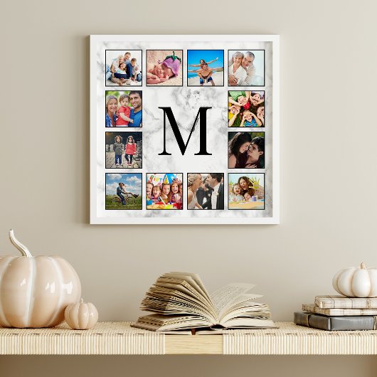 白大理石のパターン フォトプリント