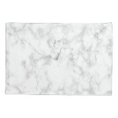 白大理石のパターン 枕カバー (裏面)