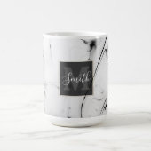 白大理石エレガント像 コーヒーマグカップ (中央)