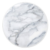 白大理石テクスチャ セラミックノブ (正面)