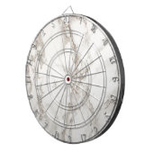 白大理石テモダンクスチャパターン ダーツボード (正面右)