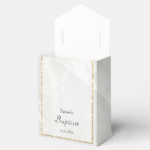 白大理石デザイン |バプテスマ フェイバーボックス (オープン)