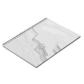 白大理石ノートブック ノートブック (左側)