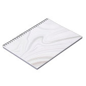 白大理石ノートブック ノートブック (左側)