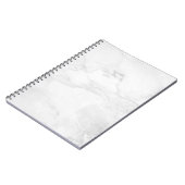 白大理石ノートブック ノートブック (左側)