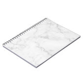 白大理石ノートブック ノートブック (左側)