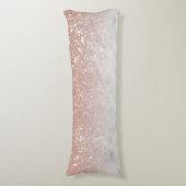 白大理石バラ金ゴールドグラデーショングリッターグラム#1 ボディピロー (正面縦)