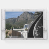 白大理石フォトフレーム ゲストブック (裏面)